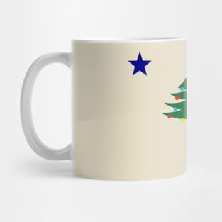 A Merry Christmas Maine flag Mug